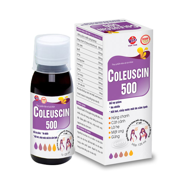 TPBVSK COLEUSCIN 500 (dạng chai)
